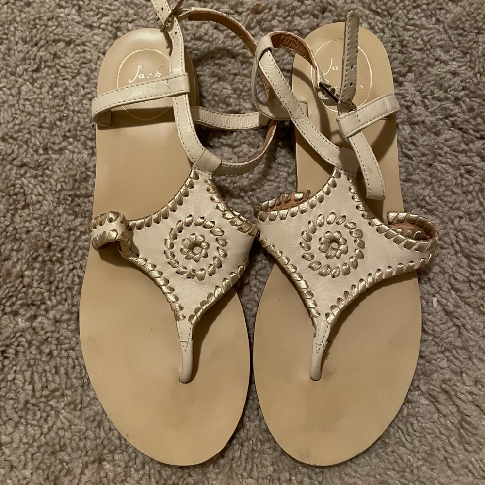 Jack Rogers sandals. Never worn.